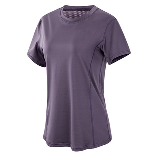 大码跑步女运动套装胖mm宽松健身瑜伽服上衣普拉提训练速干衣新款