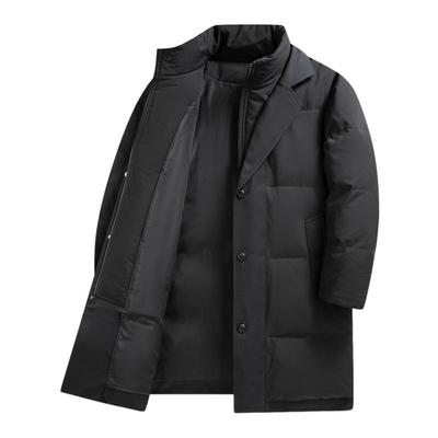 雪中飞风衣式中长款羽绒服