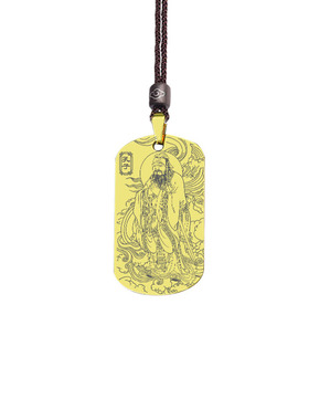 孔子吊坠易经文化孔老夫子挂坠