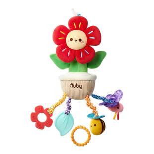 澳贝婴儿车玩具挂件新款花朵风车推车摇铃支架饰悬挂式婴儿床铃
