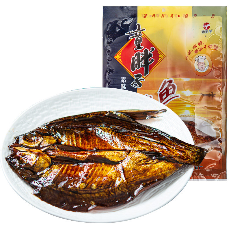 童胖子湖南特产香辣酱板鱼