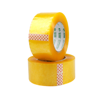 淘禧透明胶带宽55mm封箱封口胶纸仓库快递物流打包工厂搬家胶布 对联专用 长150米