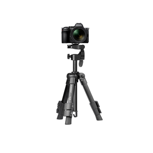便携伸缩三脚架支架适用Nikon尼康Z5二代/Z62二代相机三角架桌面支架单反微单相机专用视频抖音直播迷你支架
