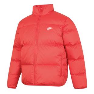 NIKE耐克官方正品女款羽绒服春季男士面包服情侣外套棉服羽绒马甲