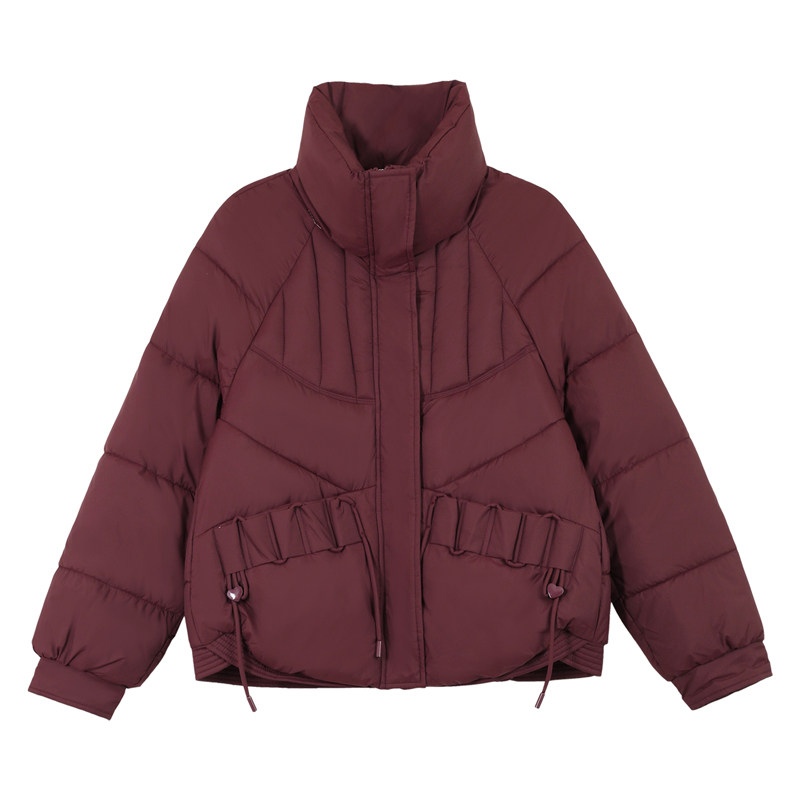 宽松短款立领棉服女棉袄百搭外套