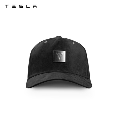 Tesla/特斯拉麂皮帽图标款