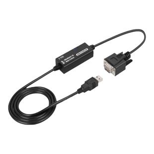 力特（Z-TEK）USB转RS232串口线DB9九针公头连接线com口英国进口FTDI芯片工业级转换器【磁光/光电隔离】免驱