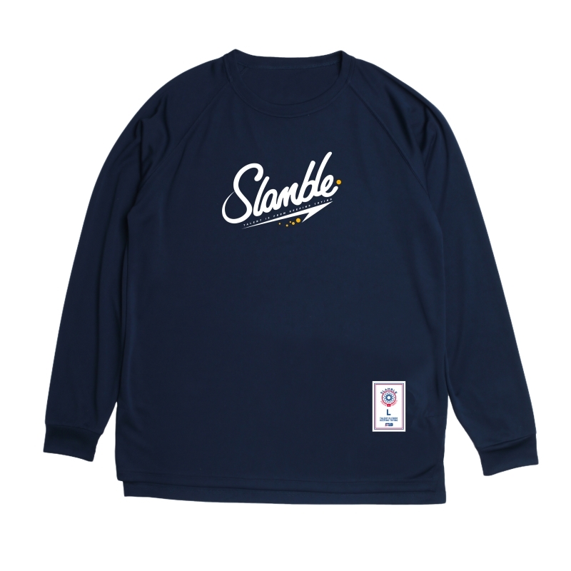 slamble纯色长袖篮球服