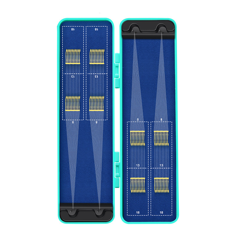 进口金袖超短子线双钩成品鱼钩正品绑好防缠绕金海夕野钓鲫鱼袖钩