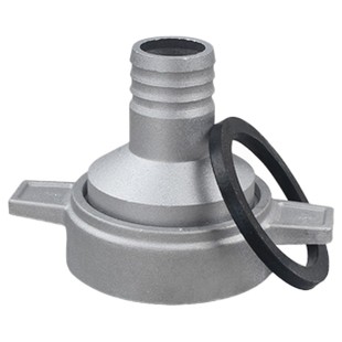 汽油抽水机自吸水泵配件铝螺母2寸3寸4寸1.5寸1寸直管变接头