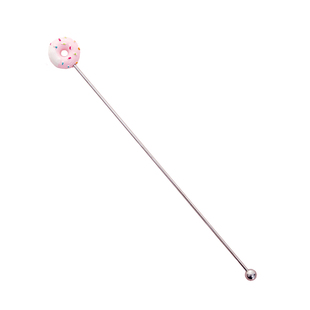 卡通搅拌棒 可爱304不锈钢咖啡奶粉搅拌勺奶茶果汁饮料长柄调酒棒