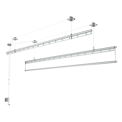 太太乐升降晾衣架阳台家用手摇晾衣杆室内手动式晾晒衣架杆神器