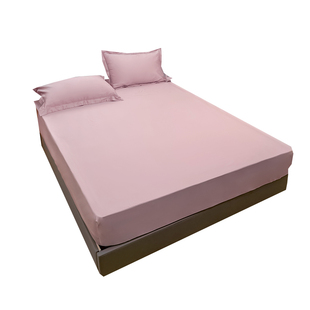 A类长绒棉床笠100全棉纯色单件纯棉防滑床罩床垫套三件套可定制