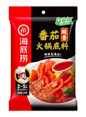 筷手小厨海底捞酸香番茄底料200g
