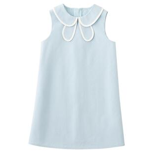 哈齿童装儿童夏装学院风背心裙女童无袖连衣裙学院风裙子夏季新款