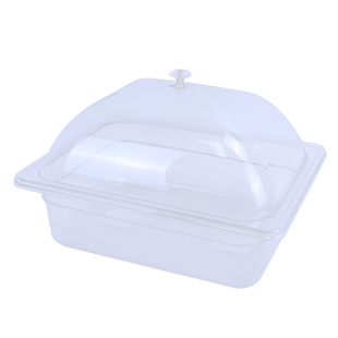 超市食品展示盒散装零食收纳盒糖果干果盒高透明塑料盒带盖陈列盒