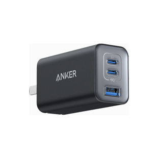Anker  535 GaN Type C Charger 65W氮化镓PD快充充电器多口充电头通用插头适用于iPhone15ProMax苹果14套装