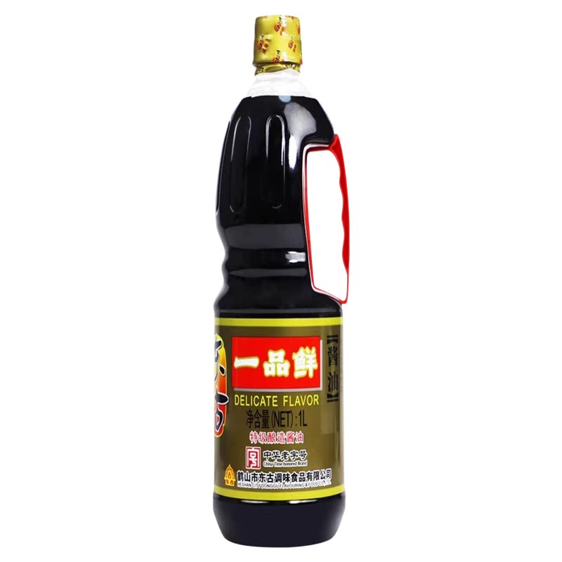 酱油1L大桶装黄豆酿造蒸鱼拌饭