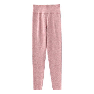 薄款蚕丝德绒护膝女士修身保暖裤