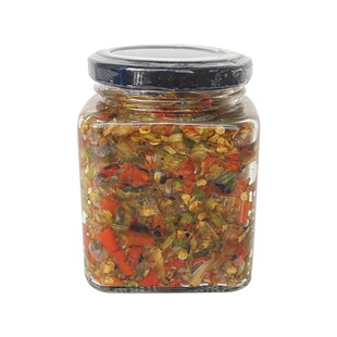 傣酱婆小米辣舂藠头云南腌菜农家腌制叫头香辣荞头开胃版纳下饭菜