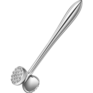 吉度松肉锤304不锈钢捶肉器牛排专用工具家用松肉针敲肉锤子神器