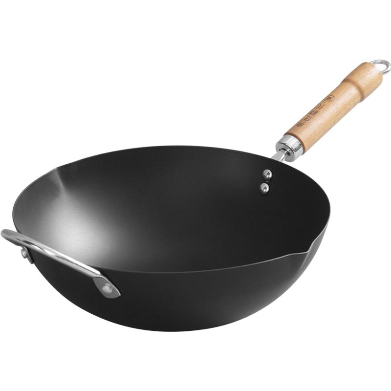 家用炒锅典匠精铁32cm