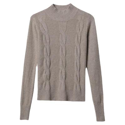 半高领打底毛衣女秋冬短款修身