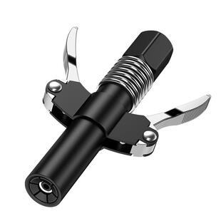 黄油枪嘴头自锁注油嘴黄油枪头锁钳式高压油嘴手动气动黄油机配件