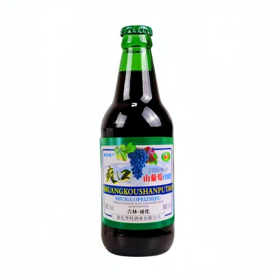 爽口山葡萄果酒6瓶装3度微醺