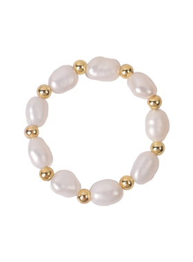 《露珠环》天然淡水珍珠戒指