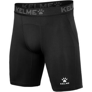 卡尔美紧身短裤男足球铲球裤速干透气运动内裤高弹压缩健身五分裤