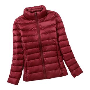 胖妈妈冬装短款外套中老年人大码女装200斤奶奶装冬季轻薄羽绒服