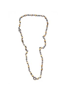 Arthur.k天照朝辉银圆环项链