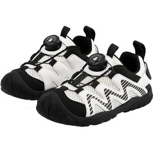 英氏童鞋儿童运动鞋秋季新款男童休闲鞋女童透气网面鞋宝宝旋钮鞋