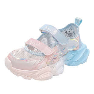 回力童鞋女童运动凉鞋2026夏季新款儿童透气网鞋女孩网面休闲鞋子