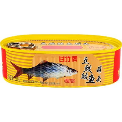 甘竹牌官方精装豆豉鲮鱼罐头