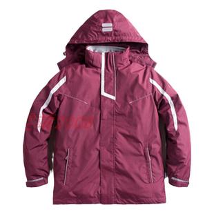 伊顿校服款冬季棉衣男童女童脱卸式棉服儿童学生防风冲锋衣14X101