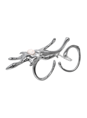 PEARLONA巴洛克珍珠小众戒指