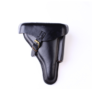 影视表演道具二战德军鲁格P08枪套瓦尔特P38牛皮枪套乖巧虎牛皮套