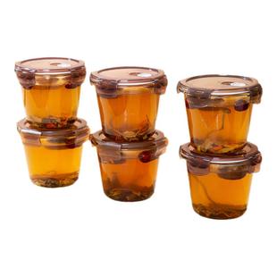 冻汤盒食品级高汤冷冻储存盒冰箱收纳分格分装食物密封玻璃保鲜盒