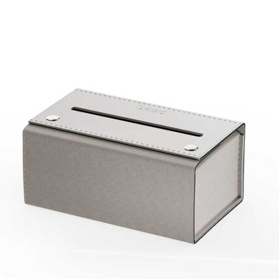 basa车载纸巾盒可磁吸纳帕皮材质