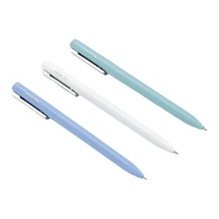 【免费刻字】得力纽赛ins笔按动中性笔莫兰迪简约小清新0.5mm签字笔水笔学生毕业礼品办公企业批量定制NS560