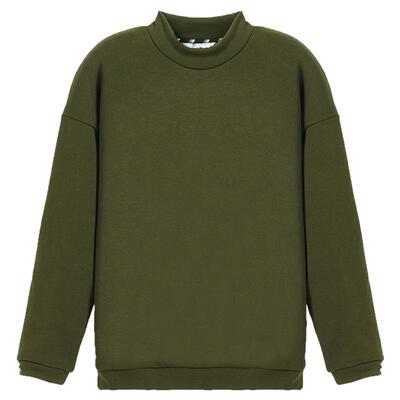 NB男款加绒保暖立领卫衣舒适卫衣