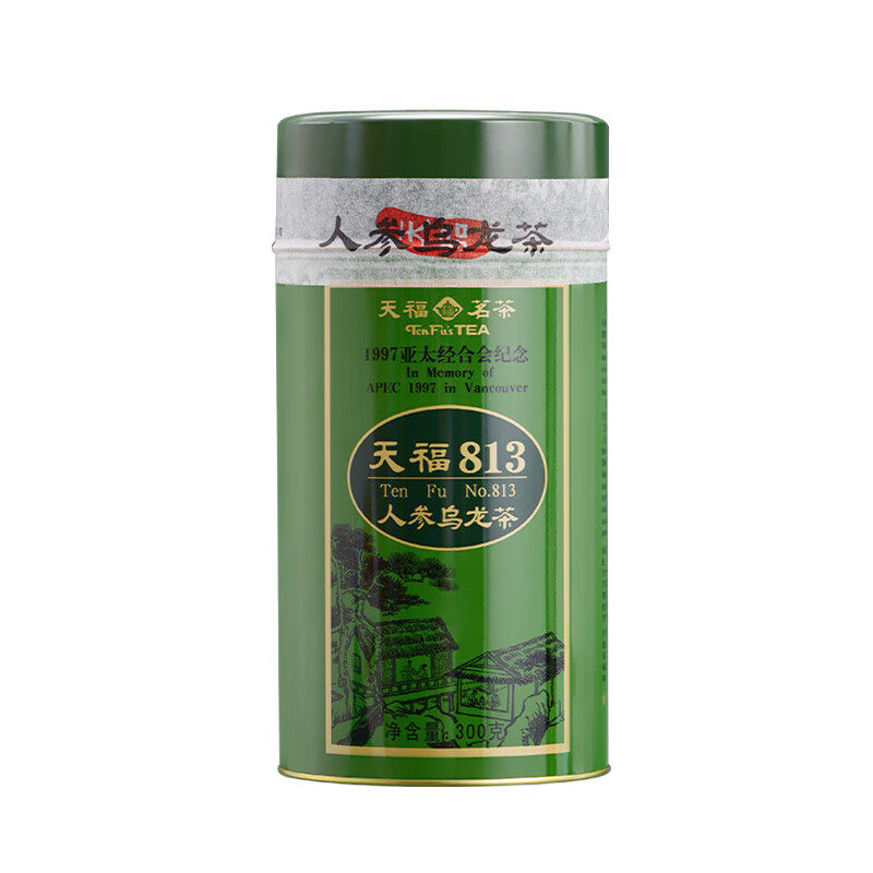 天福茗茶 天福813乌龙茶 福建高山茶 乌龙茶 300克礼盒装