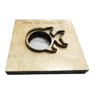 激光刀模定制亚克力刀模定做手工皮革皮具布料圆形模具冲压模切机