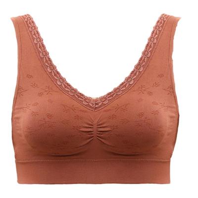 中老年妈妈无钢圈纯棉运动无痕