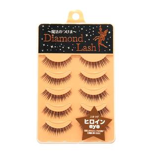 diamond lash假睫毛睫毛超自然仿真眼睫毛半截眼尾网红柔软卸妆