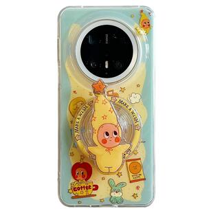 拓岚 适用华为mate70pro+新款手机壳双层可爱少女心卡通可爱磁吸支架mate60pro挂绳pura70/80pro硅胶网红女潮