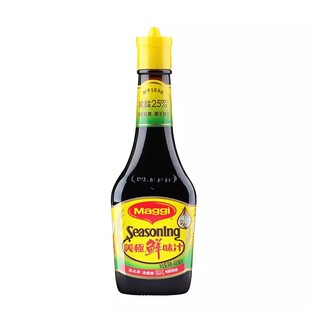【雀巢出品】美极减盐鲜味汁400ml味极鲜复合调味料凉拌蘸非酱油U