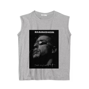 metallica金属乐队Rammstein德国战车暗黑摇滚夏坎肩无袖T恤背心